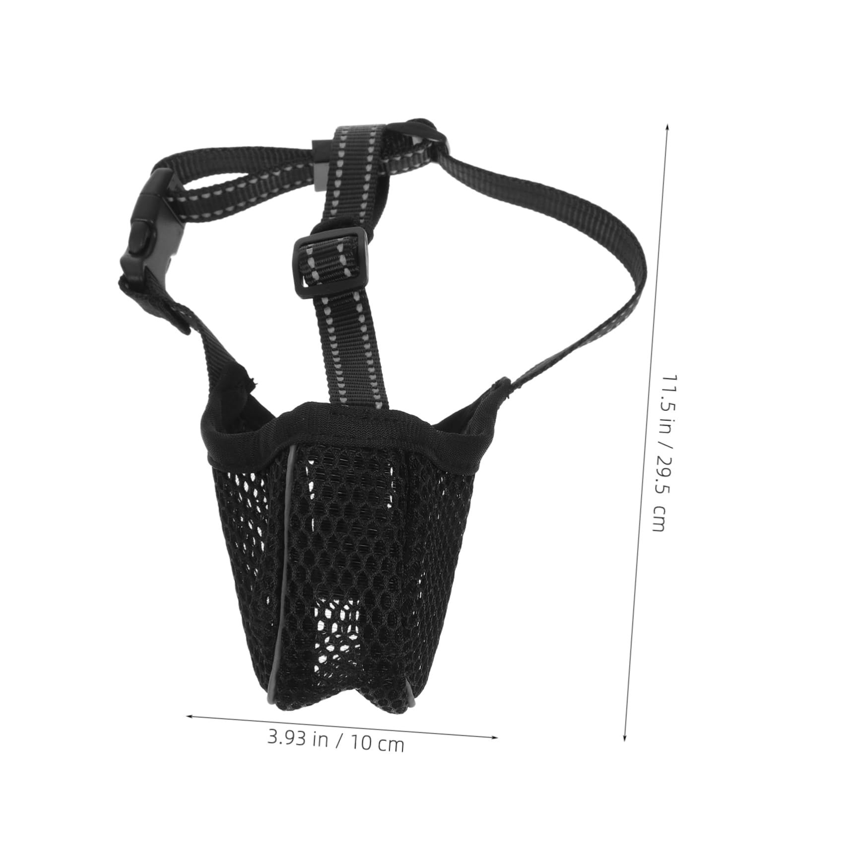 HOLIDYOYO Dog Muzzle Soft Mesh for XL Comfortable Pet Mask Dog Bite Cover Easy to Clean