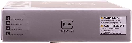 Miniatura 9 de Elite Force Glock 18 C Gen3 GBB Blowback 6 mm BB Pistola de airsoft, color negro