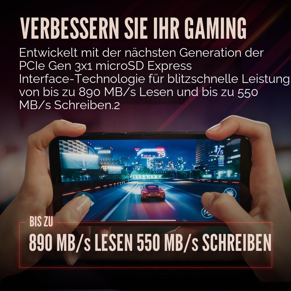 Scheda Di Memoria Pny Microsd? Express - Microsdxc -b - UhS-I U3 V30 A1 - 890/550 Mb/s 128 G – Bild 5