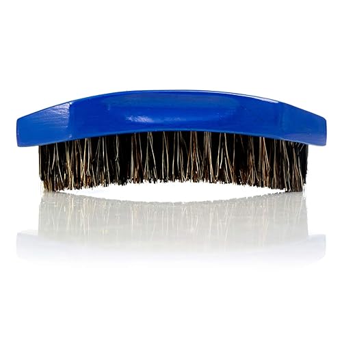 Miniatura 5 de Cepillo de onda media para hombres 360, cepillo de pelo de cerdas de jabalí para hombre, perfecto para cabello, barbas u ondas, caja de viaje