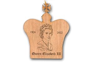 Christmas Queen Elizabeth Crown Ornament