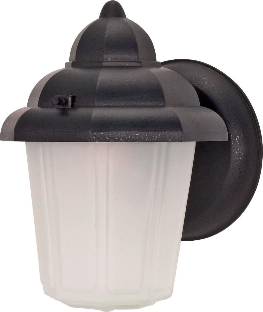 Nuvo Lighting Outdoor Wall Mount, Metal, Textured Black