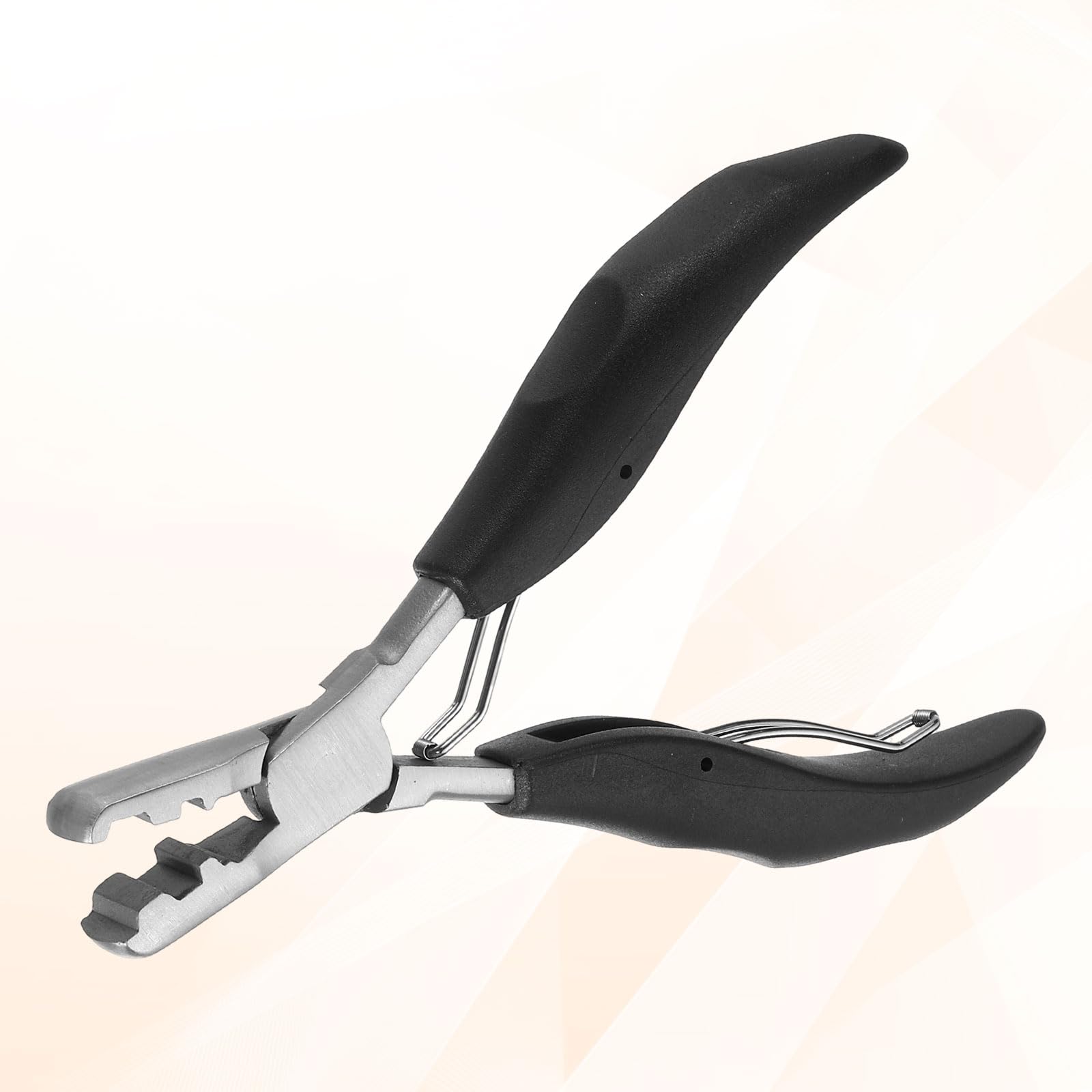 QUARKZMAN Pinze Per Estensioni Di Capelli A Fusione A Legame Piatto Da 5.7" Strumento Per Aprire E Rimuovere Estensioni Di Capelli Pre-Bondate Per Micro Anelli E Perline