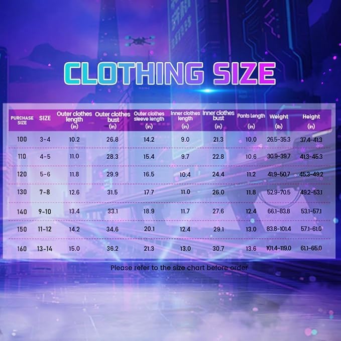 HIDLY HDC-001 Cute Halloween Demon Costume Pop Singer Outfit Set, Green, Size 7-8 Years, Premium Polyester Blend - 8