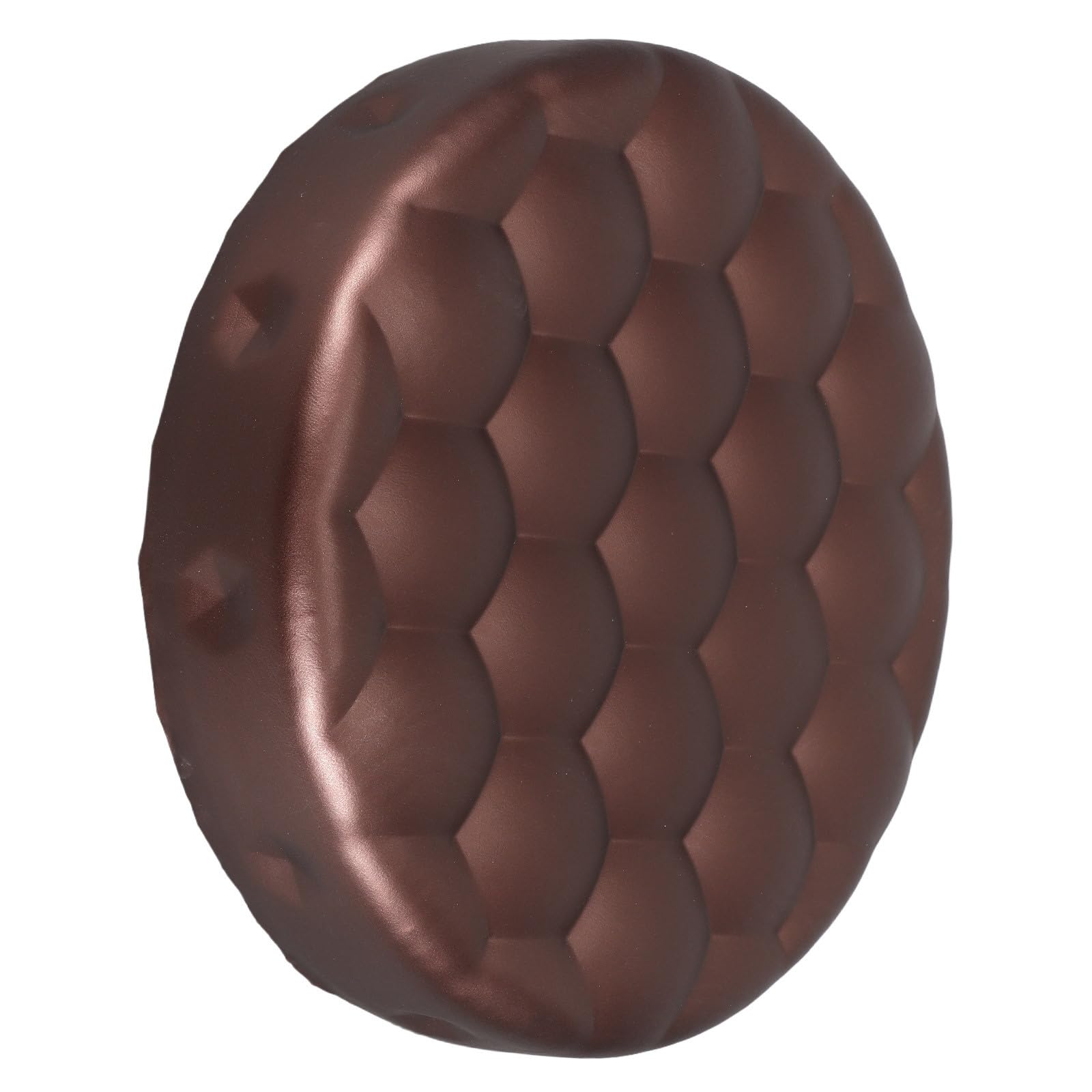 Siège rond réglable en hauteur en mousse PU et structure bois fer