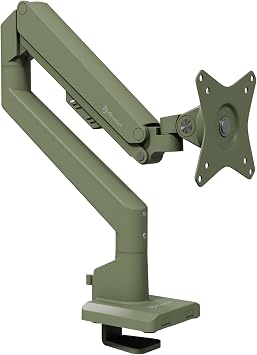 Arozzi Alzare Neo Gas Spring Monitor Arm Forest Green