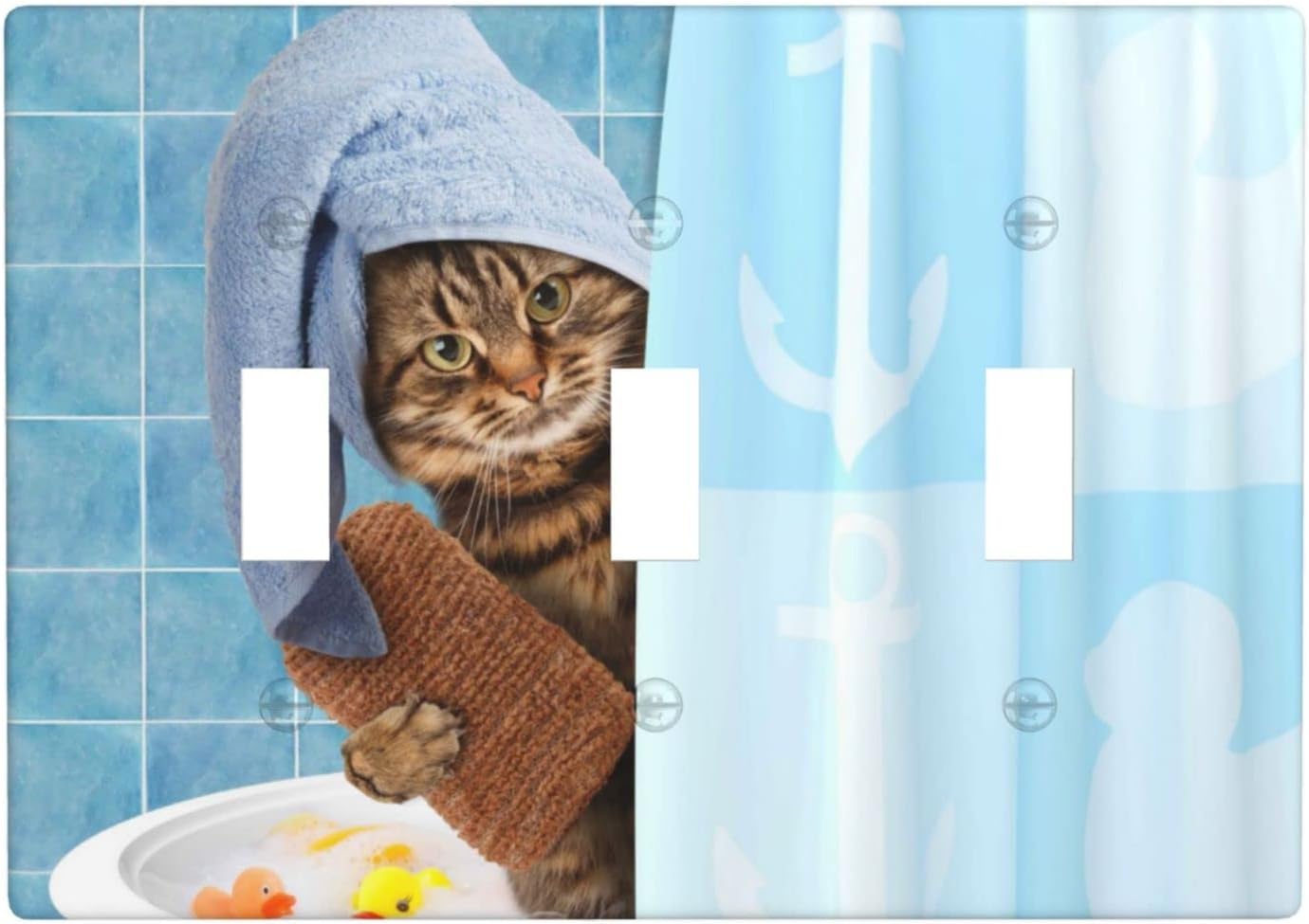 Triple Toggle Electric Outlet Covers Wall Plate Cover Electrical ...