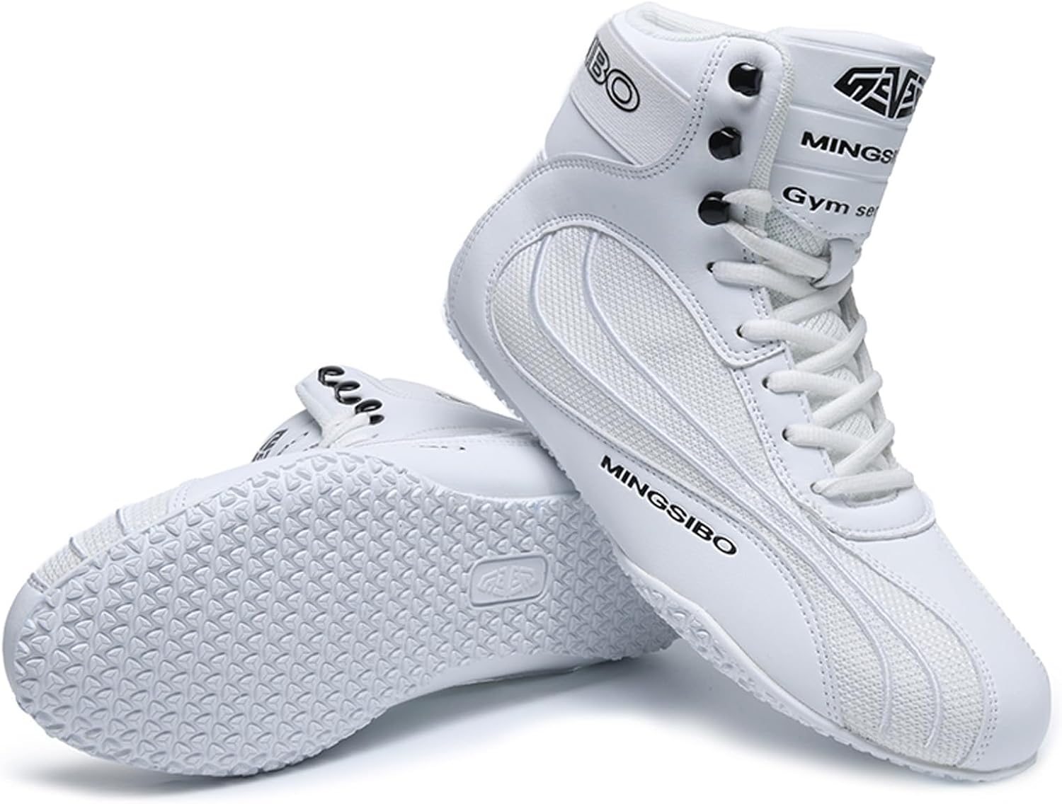 Men's Wrestling Shoes Breathable Non Slip Fashion Boxing Boots Comfortable Weightlifting Gym Sports Trainers