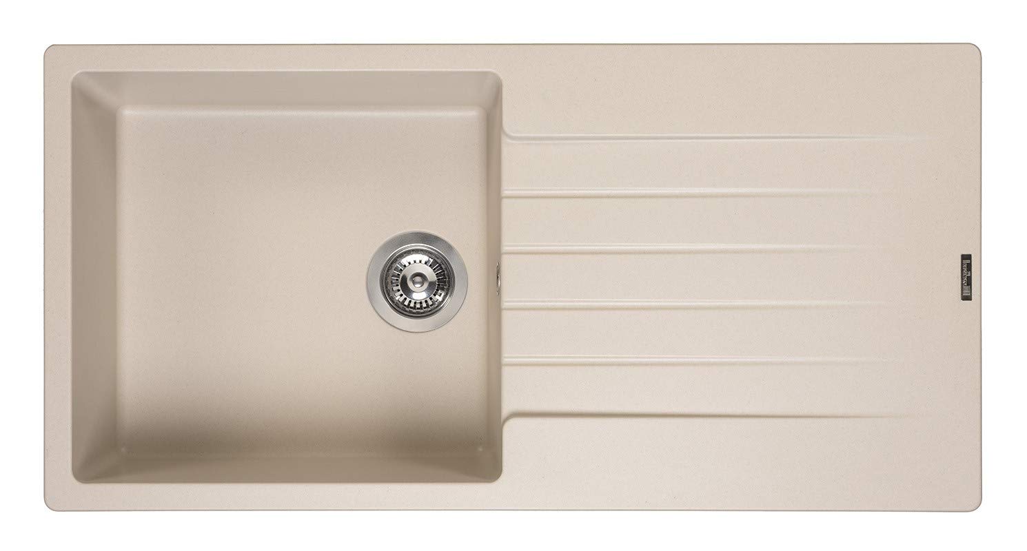 Reginox Harlem 10 CS Granite Composite Sink - Cafe Cream - 500 x 1000mm
