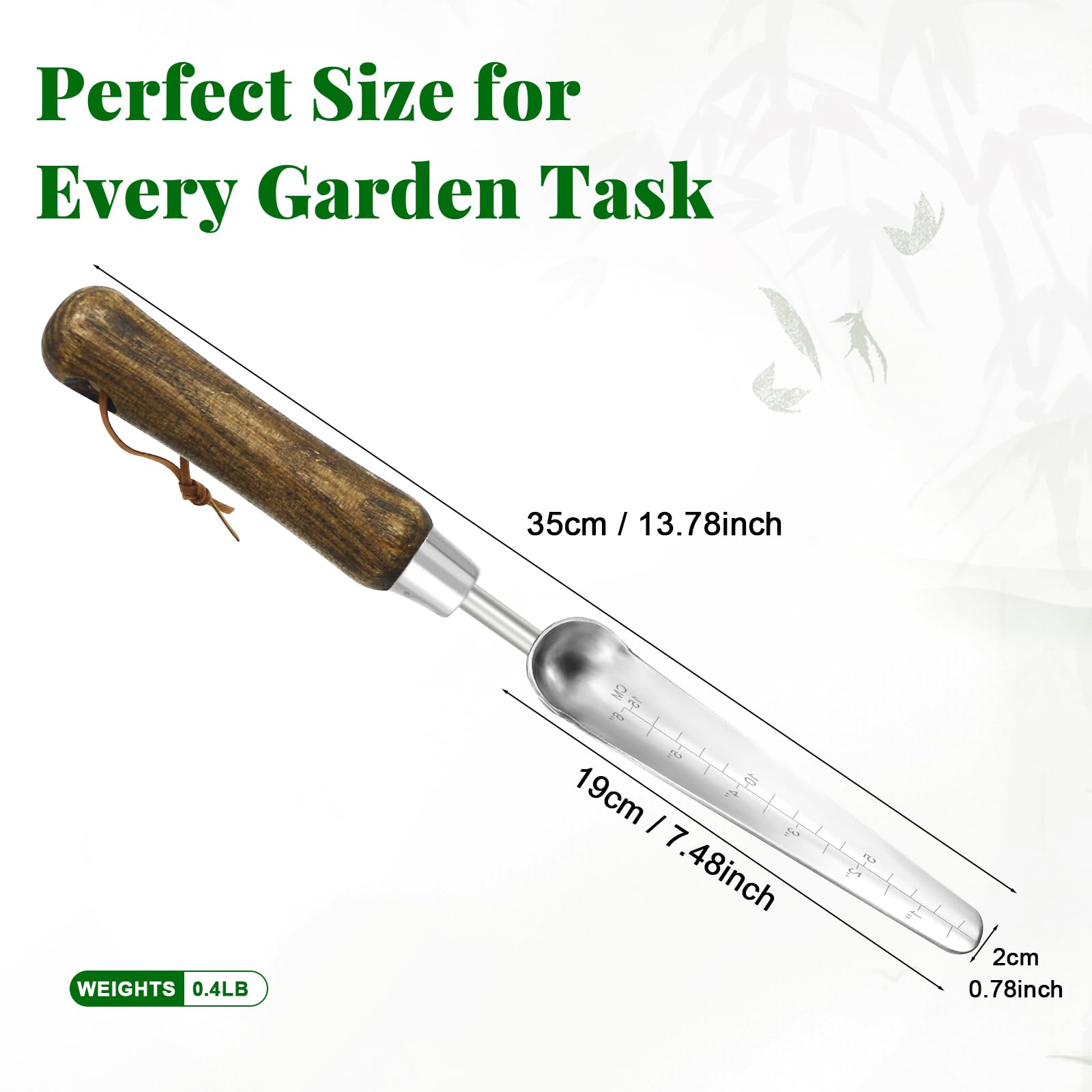 Garden Spade and Trowel Set - Versatile Trowel Garden Tool for Planting and Digging - Ideal Seed Planter Tool for Gardeners