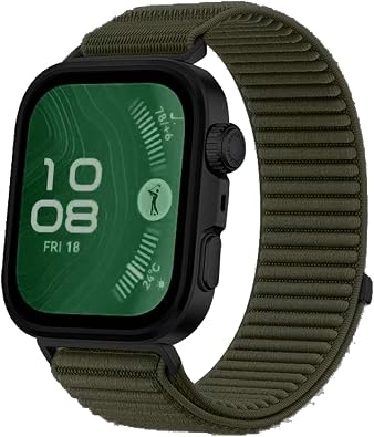 VeveXiao Open Country Nylon Strap Compatible with Huawei Watch Fit 4 Pro/Fit 4/Fit 3, Outdoor Enthusiasts Nylon Soft Lightweight Breathable Watch Bands for Women Men