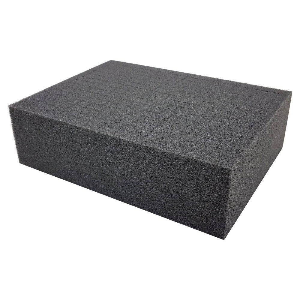 Roc Cases Black Cubed Pick And Pluck Foam Block Insert L300xw230xd87mm To Fit En-Ac-Fg-A009 Flight Storage Case