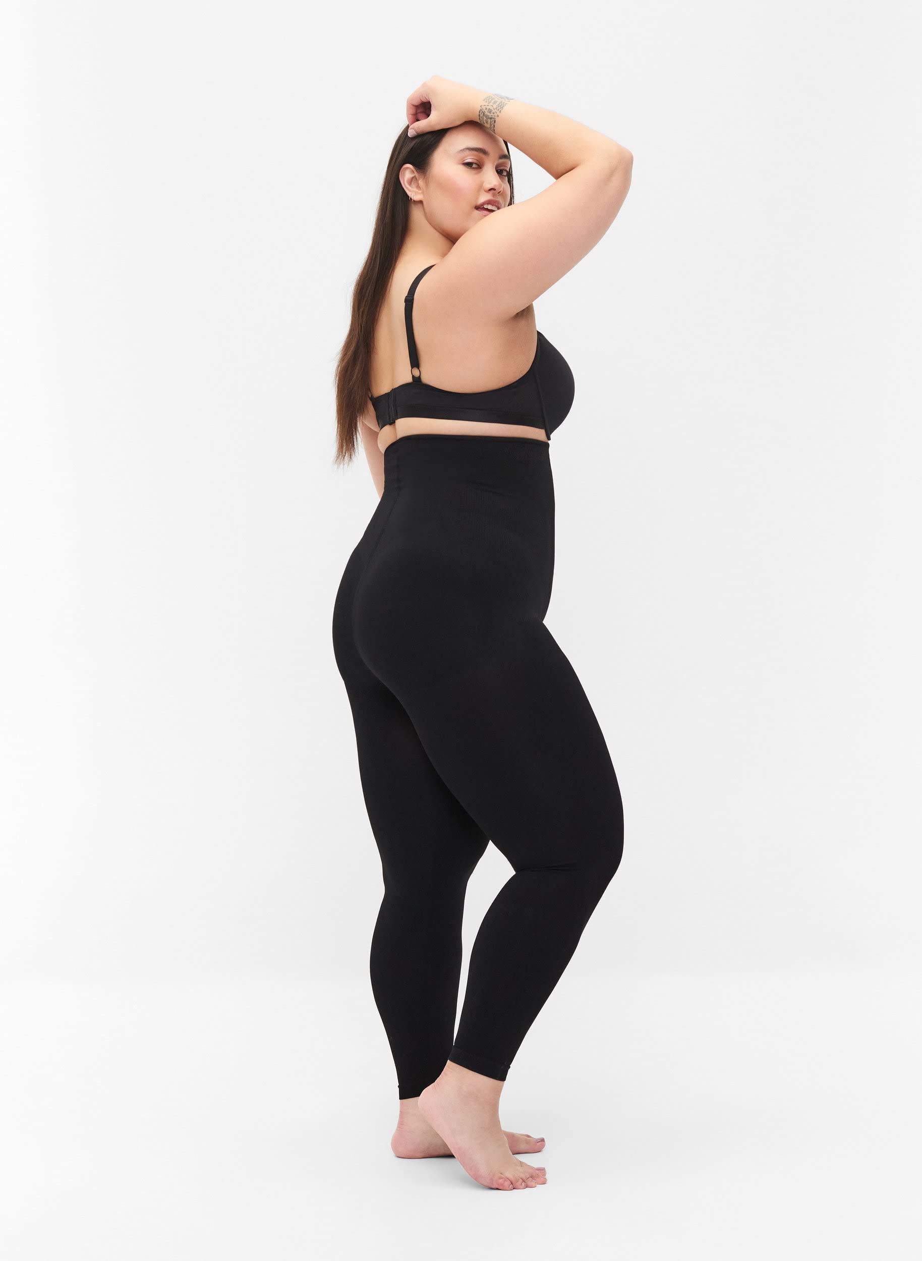 Zizzi Damen Große Größen Shapewear Leggings Hohe Taille Größe