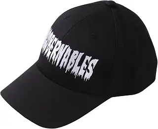 [シンニホンプロレス] キャップ メンズ 1270-3370 ブラック×ホワイト