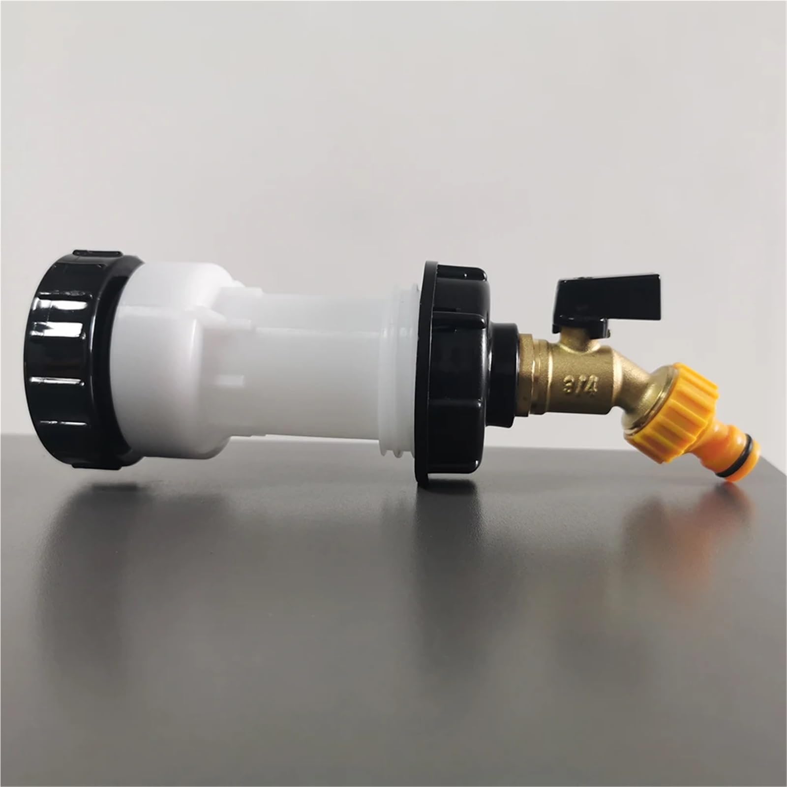 1 zestaw 5 sztuk uniwersalny smoczek IBC S60 * 6 wiadro adapter do kranu zestaw zaworów miedzianych akcesoria do podlewania złącze rury wodnej