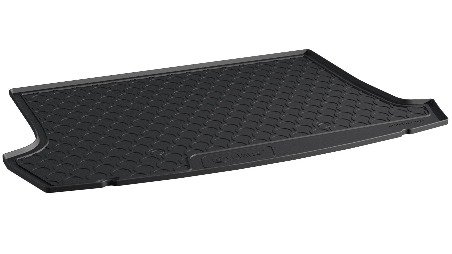 Gledring Rubbasol (Rubber) Boot Mat compatible with Volkswagen T-Roc 2017-2025 (Upper variable floor)