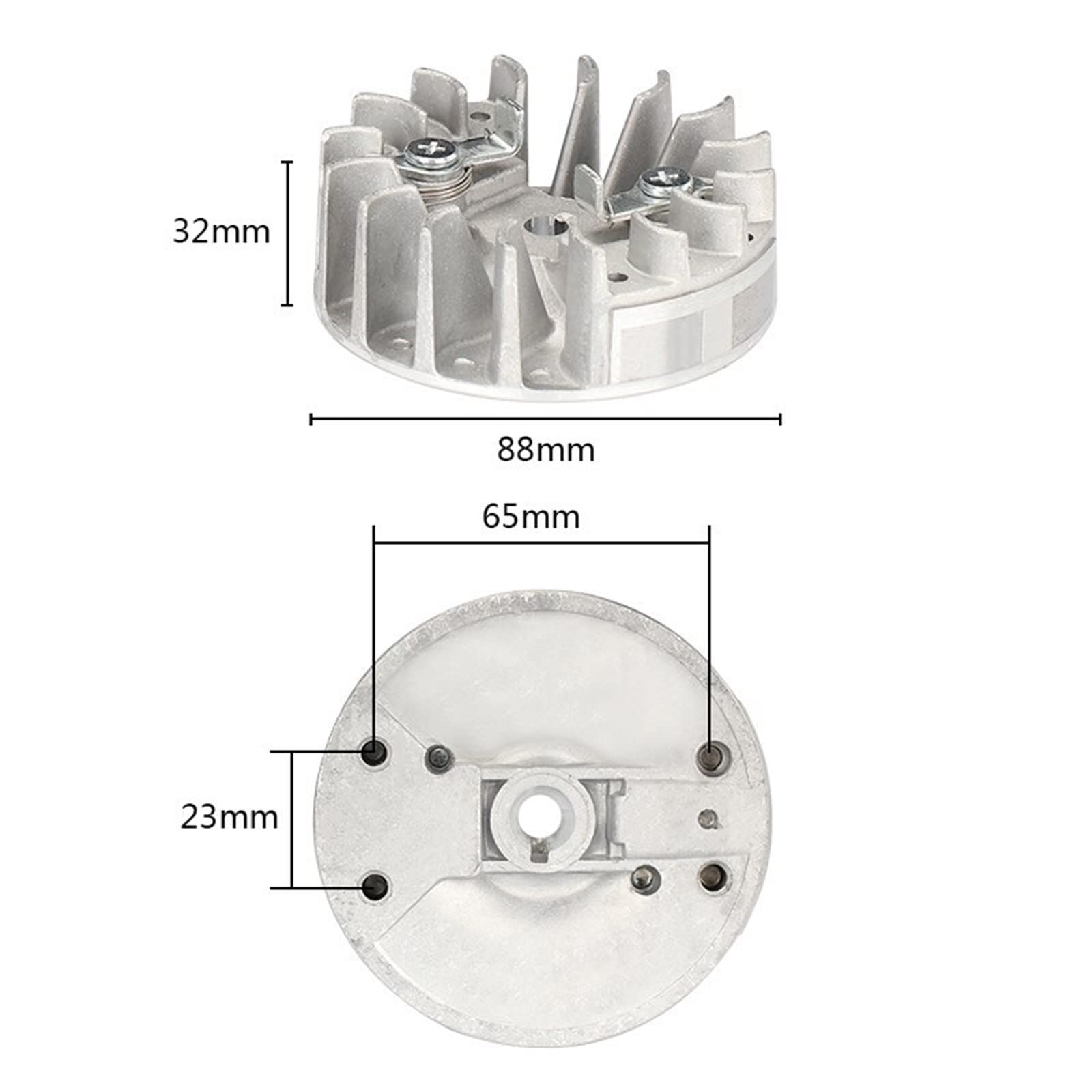 IWBR Magneto vliegwiel geschikt for Husqvarna 136 137 141
