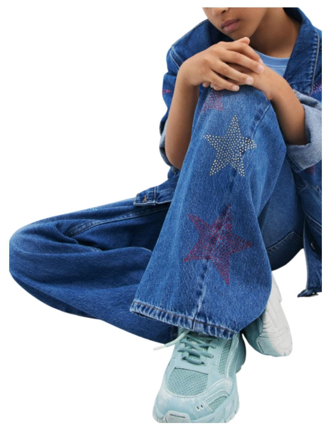 Desigual Denim_Shine Pants para Niñas