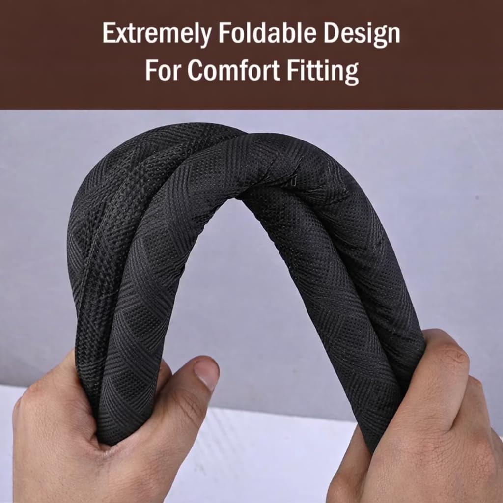 PVC Door Guard (39 Inches, Pack of 2) Gap Filler for Door Bottom Seal Strip - Sound-Proof, Reduce Noise, Energy Saving Door Stopper for Reduce Door Dust, Door Guard for Home(Printed Black) (2) 1