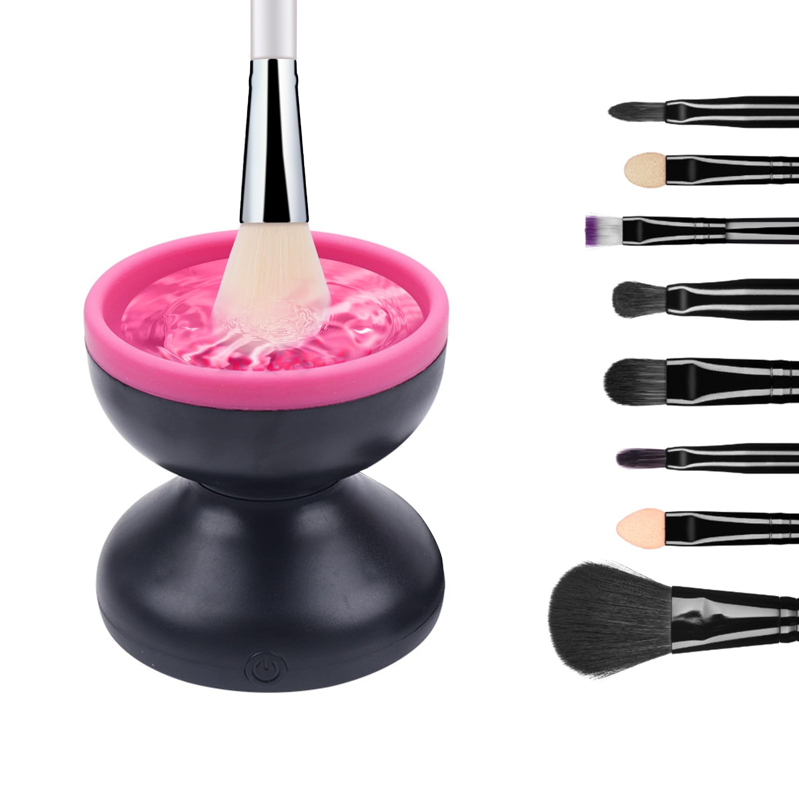 Nettoyeur électrique 3 En 1 Pour Pinceaux Maquillage - USB, Portable, Nettoyage Et Séchage Rapide