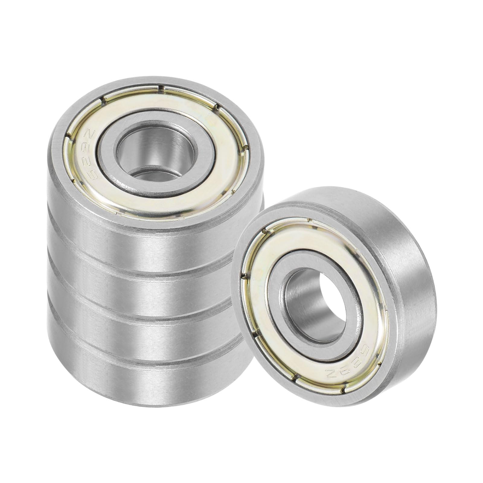 5 szt. łożysk kulkowych 629Zz - [9 x 26 x 8 mm] Łożyska kulkowe z podwójnym uszczelnieniem ze stali chromowanej do zastosowań w maszynach i urządzeniach przemysłowych