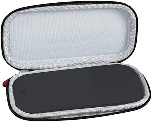 Hermitshell Estuche negro de viaje duro para Microsoft Arc Mouse (ELG-00001)