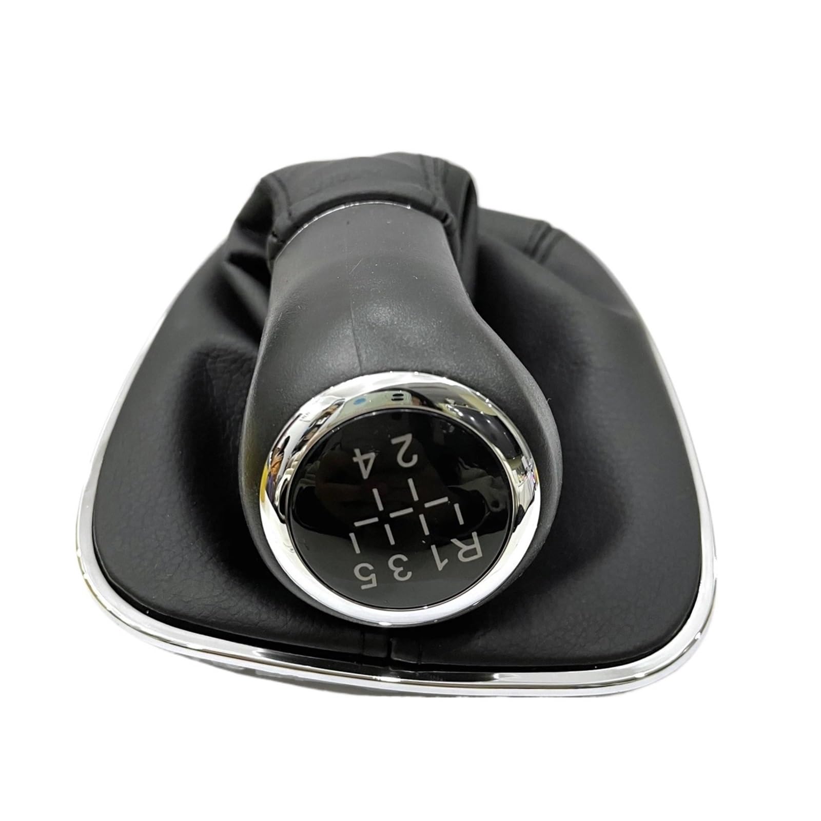 QMTVFSRH Car Gear Shift Knob for Opel for Corsa D 2006-2014 009140093 19276456 Car Gear Shift Knob Lever Stick Gaitor Boot Cover Handball 5 Speed