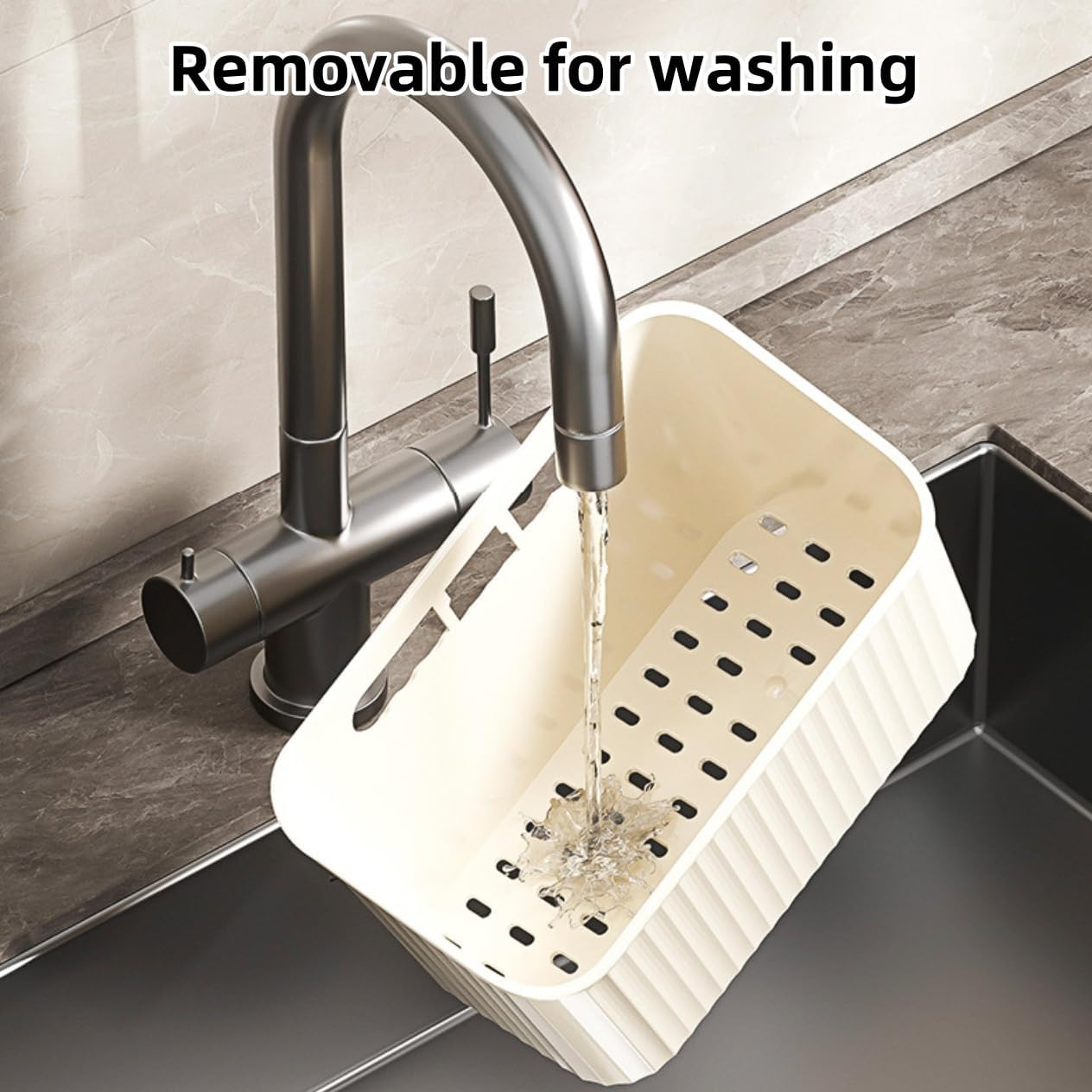 2 Pack Cabinet Door Organizer with back-mounted hook, Cabinet door Storage Holder Basket , Hanging cabinet organizer for Kitchen, Bathroom, Cabinet, Pantry, Office (2 Packs White)