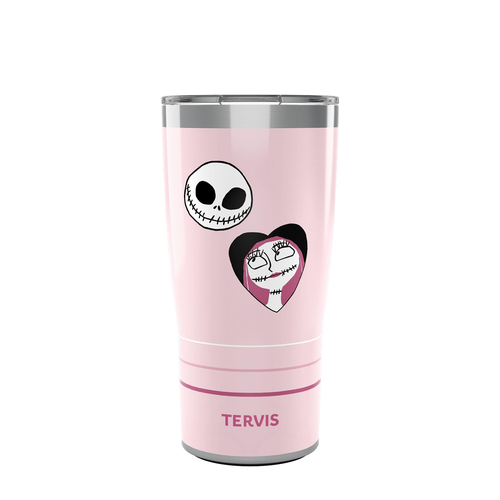 Gobelet isotherme L'étrange Noël de monsieur Jack et Sally Tervis en acier inoxydable 591 ml