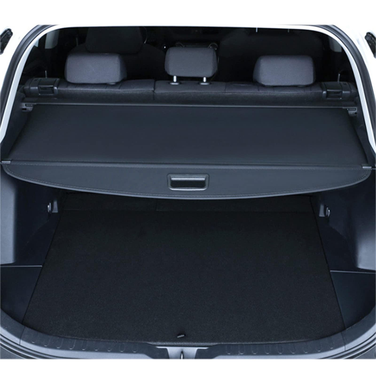 Condition photo showing New/Like New for ladycent car retractable rear trunk parcel shelf for volkswagen tiguan l 2016-2021, rear trunk cargo cover screen shade partition curtain