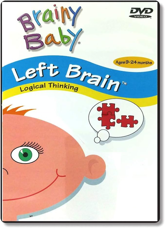 Brainy Baby Left Brain DVD: Inspiring Logical Thinking Brain Development Classic Edition