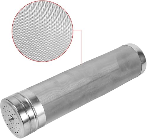 Miniatura 4 de Filtro de lúpulo, acero inoxidable Hop Spider de 300 micrones, malla de 2.7 pulgadas, colador de cerveza casera para hervidor de té casero