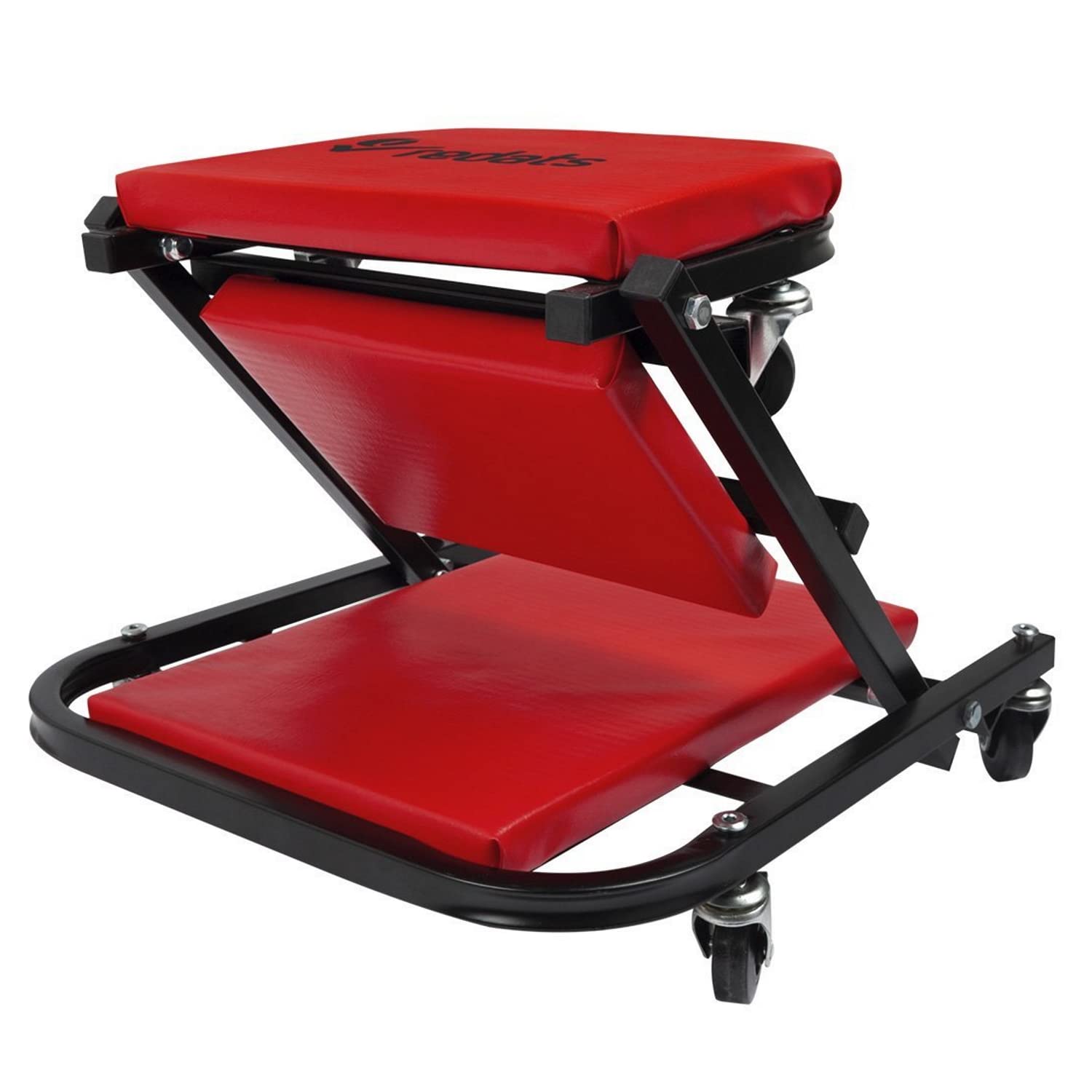 SIO Camilla Taburete Mecánico Taller 2 en 1 con Ruedas – Carro Creeper Convertible para Mecánico – Banco Rodante para Reparación de Coches – Asiento y Camilla Taller Automoción Profesional