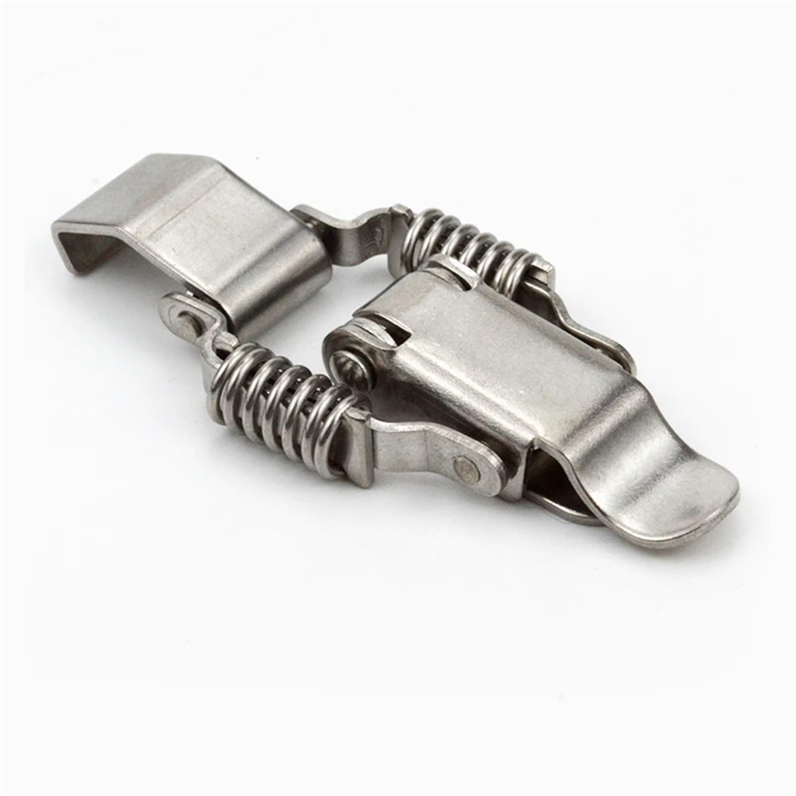 Cadenas en acier avec boucle à ressort loquet bec de canard pour fermeture boîte outils