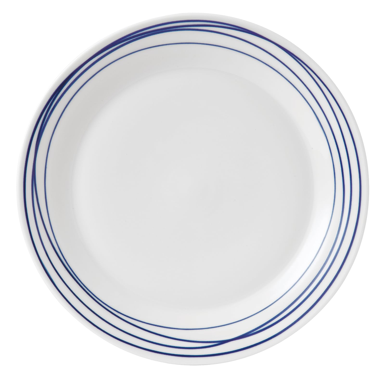 Pacific Service de table 16 pièces Motif lignes bleues