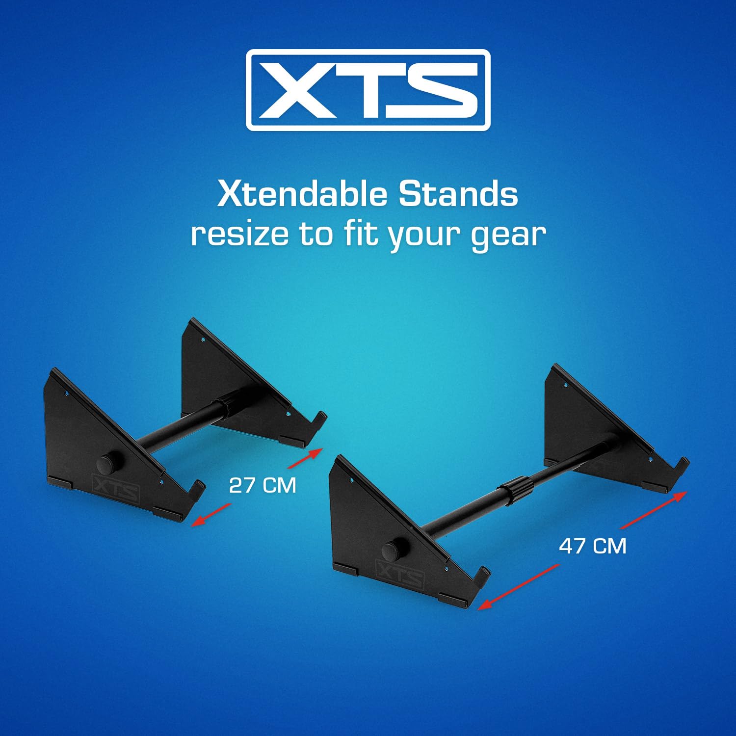 Analog Cases XTS Desktop Stand, Large 27cm, 47cm Size For Sampler/Synth/MIDI Controller/Drum Machine - Image 2