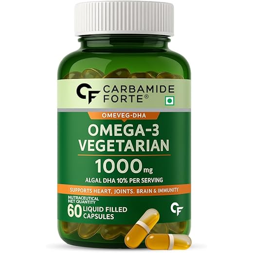 Carbamide Forte Omega-3 DHA Capsules - 60 Veg Caps