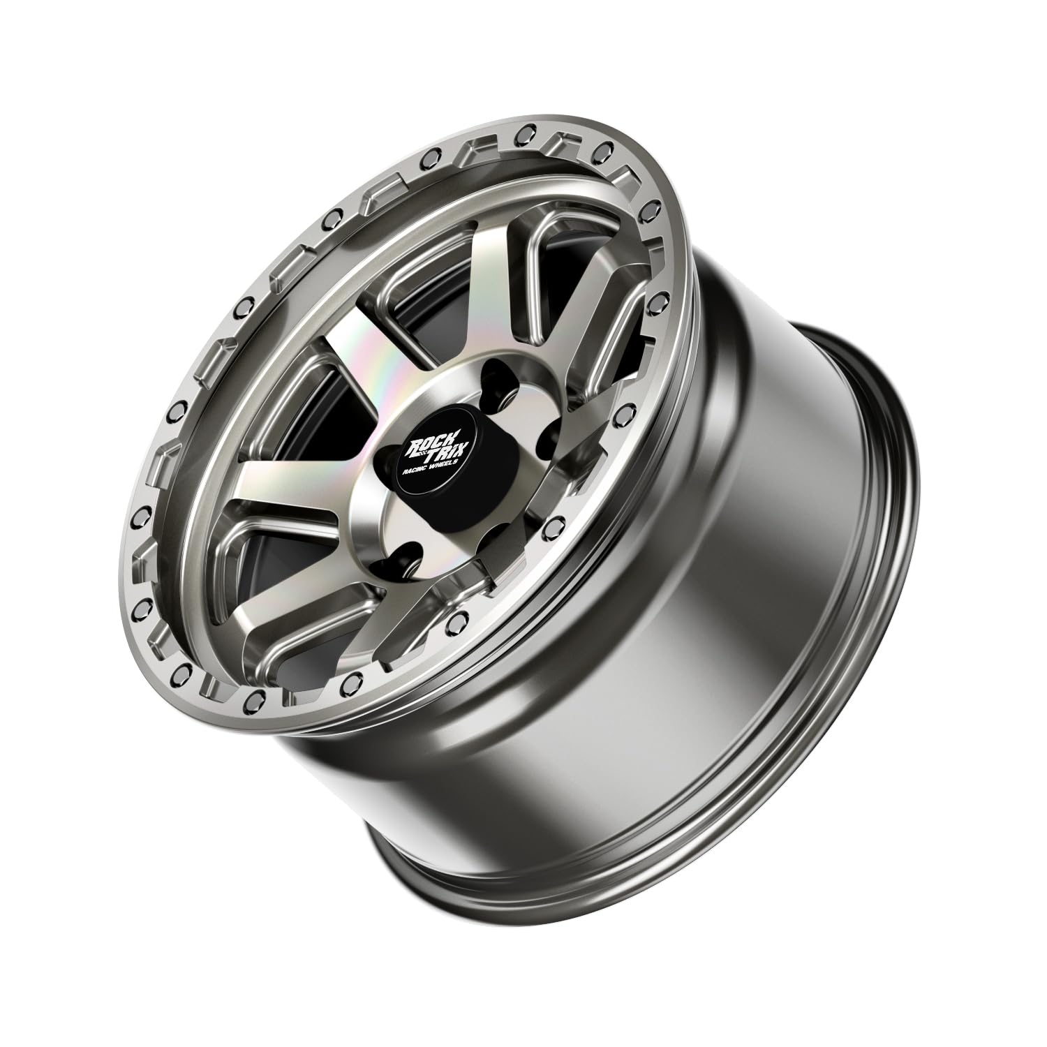 Amazon.com: RockTrix RT116 17 inch Wheel Compatible with Jeep