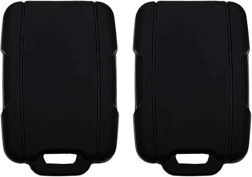 Miniatura 2 de Funda de goma de silicona para llavero compatible con Chevrolet Colorado Silverado 1500 2500HD 3500HD 2012-2021 Suburban Tahoe GMC Canyon Sierra