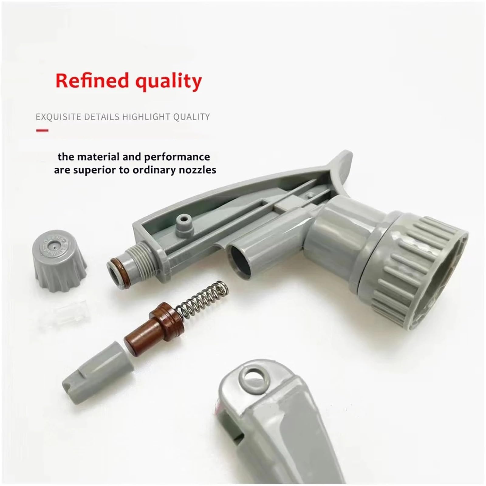 Boquilla de pulverización, Cabezal pulverizador gatillo Ajustable Alta Resistencia, 5/10/15 Uds., for Detalles automóviles, jardín doméstico for Botellas(15pcs)