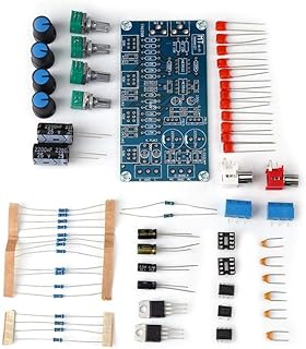 AMP Preamplifier, Amplifier Volume Tone Control Board DIY Set Kits Low/Middle/High Pitch