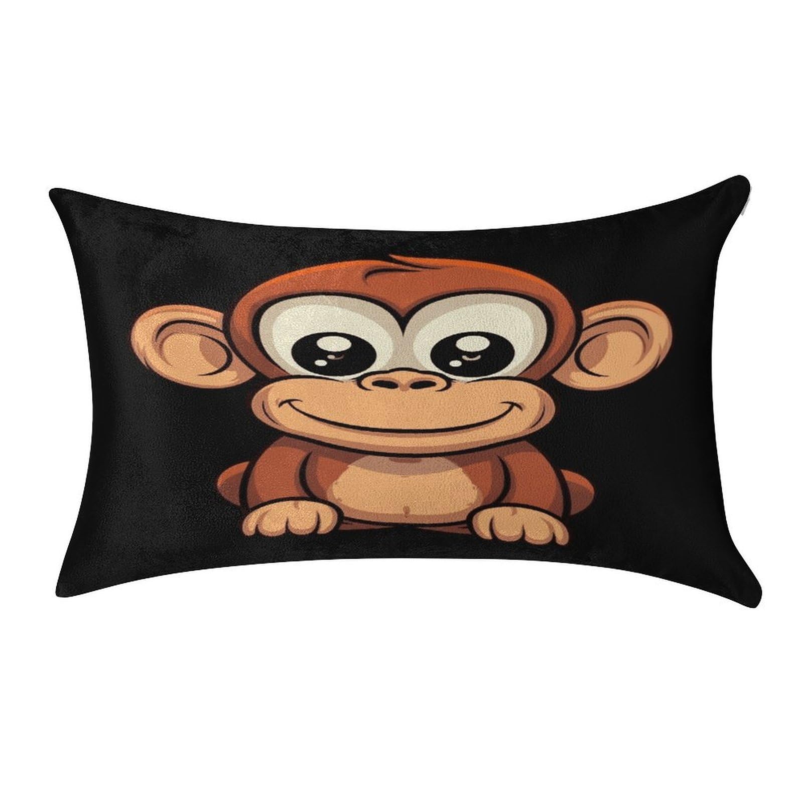 Fekiloot Style Cartoon Monkey Pillow Covers Home Decor Pillow Cases