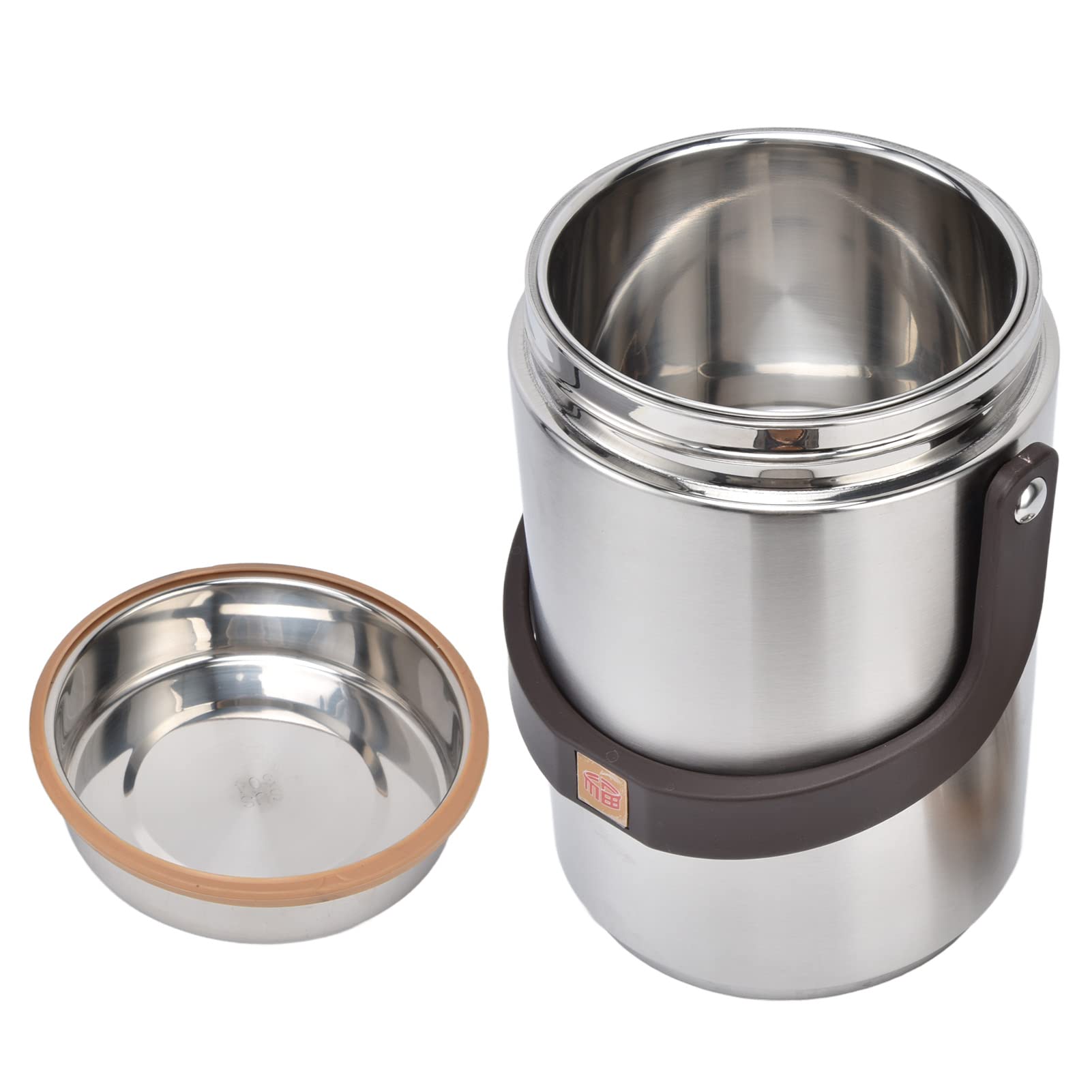 Fiambrera térmica de acero inoxidable 304 de 2300 ml, tarro de alimentos aislado para comidas calientes o frías, contenedor portátil de almuerzo Bento al vacío