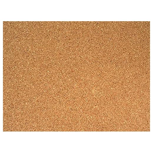 Feuille de liège ISDI 40 x 30 cm, épaisseur de 4 mm.