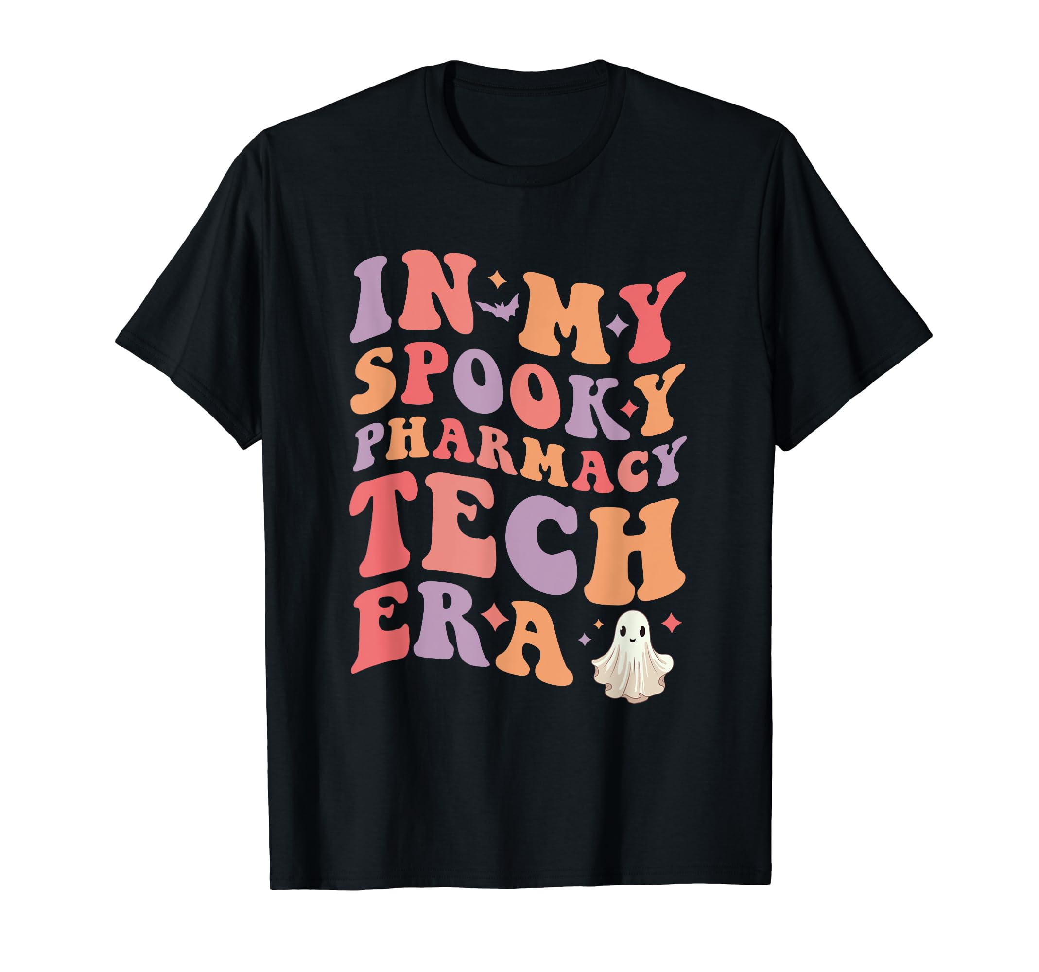 In My Spooky Pharmacy Tech Era Halloween Funny Pharmacy Tech T-Shirt