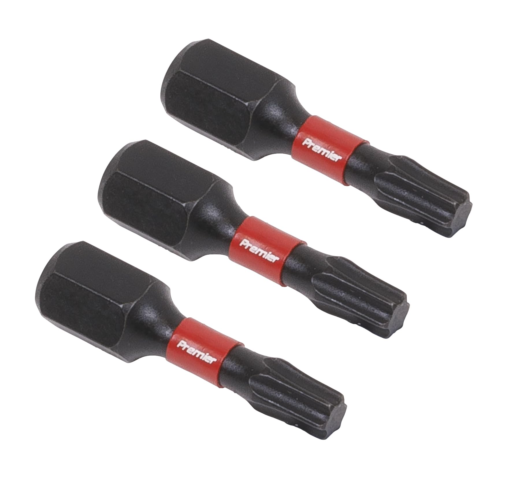 Sealey 3pc 25mm TRX-Star* T20 Impact Power Tool Bit Set - AK8217