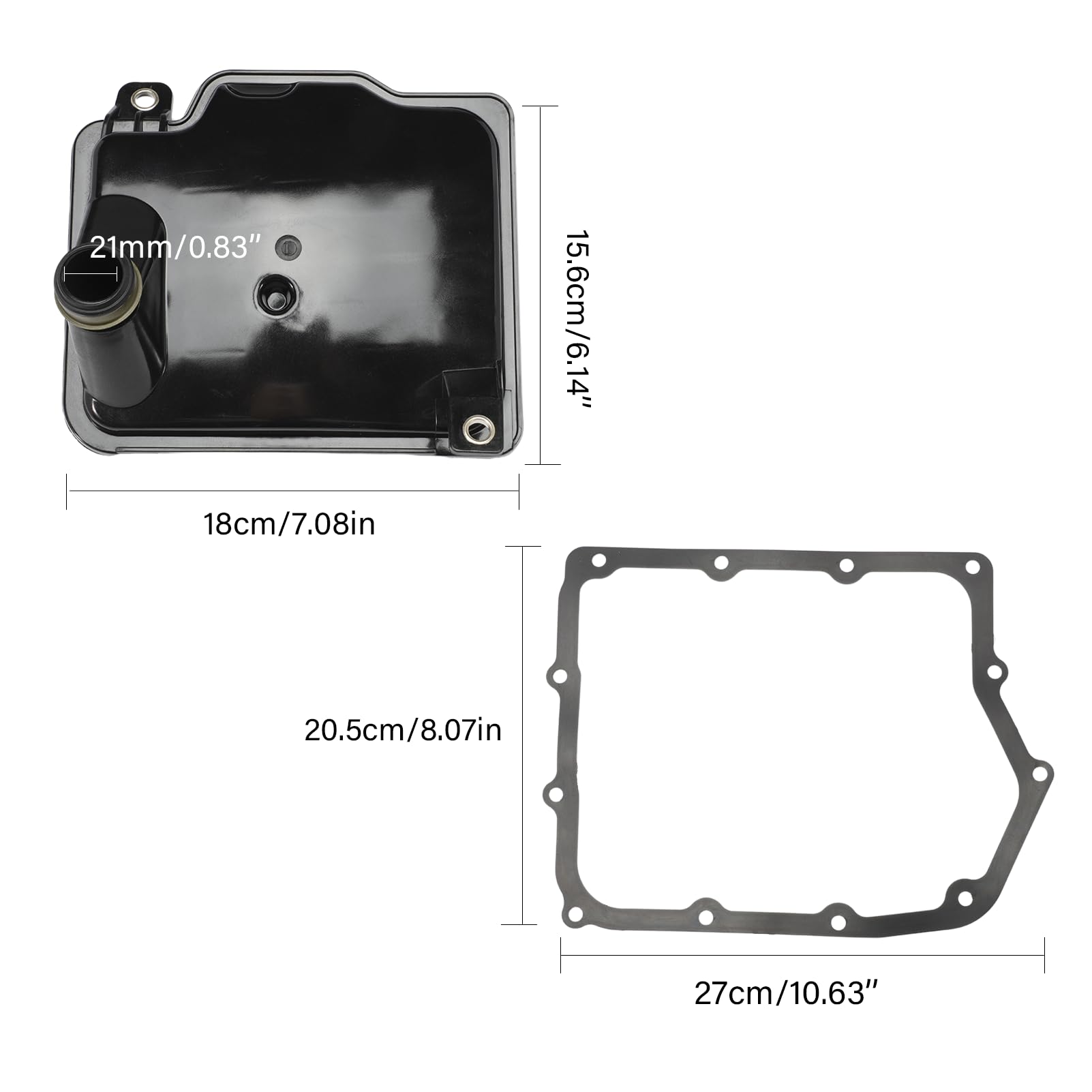 ECOMAID 62TE Kit De Filtre De Transmission Automatique Avec Joint