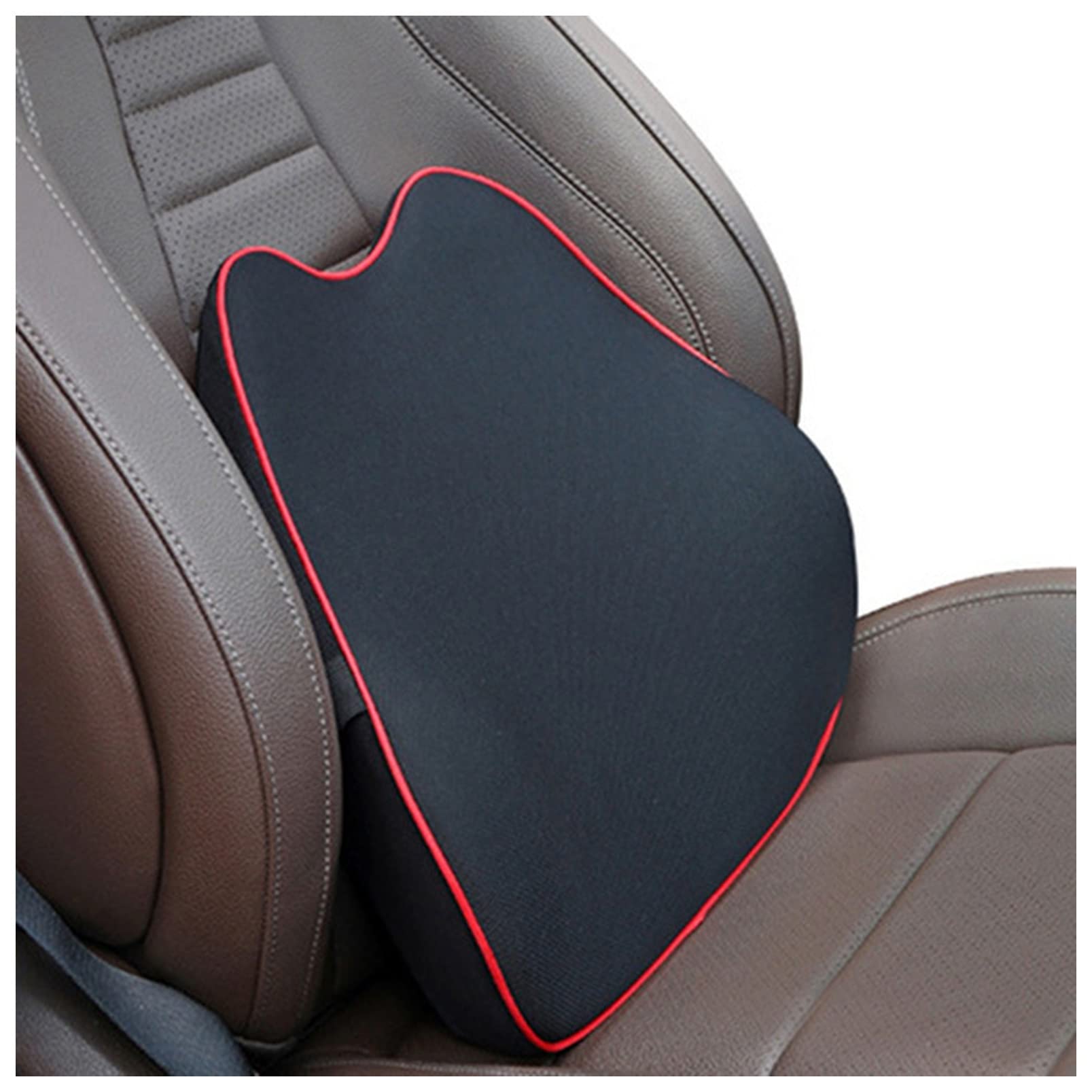 Cuscino Cervicale Auto Poggiatesta Cuscino Neck Memory Lombar Support Cotton traspirante auto auto cuscino cuscino cuscino for seggiolino auto cuscino Cuscino Memory Foam ( Size : Cushion red line )