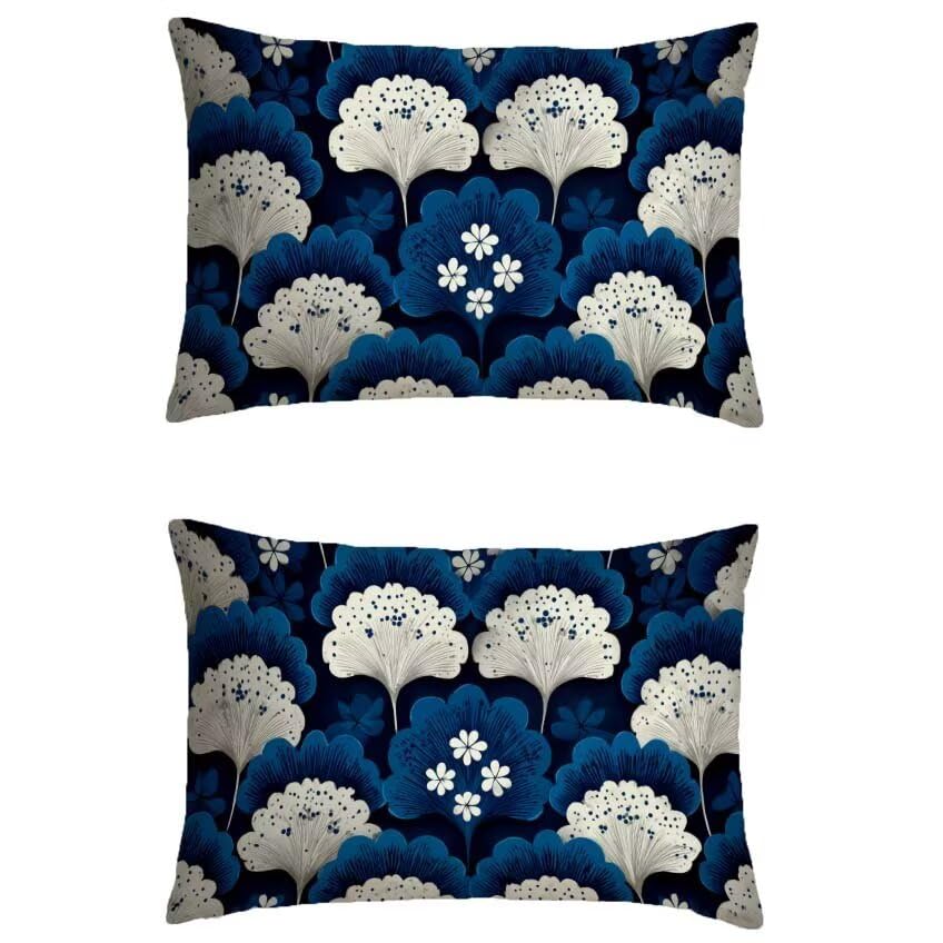 Housse de coussin 80x100cm lin imperméable rétro le cadeau idéal pour décoration de terrasse