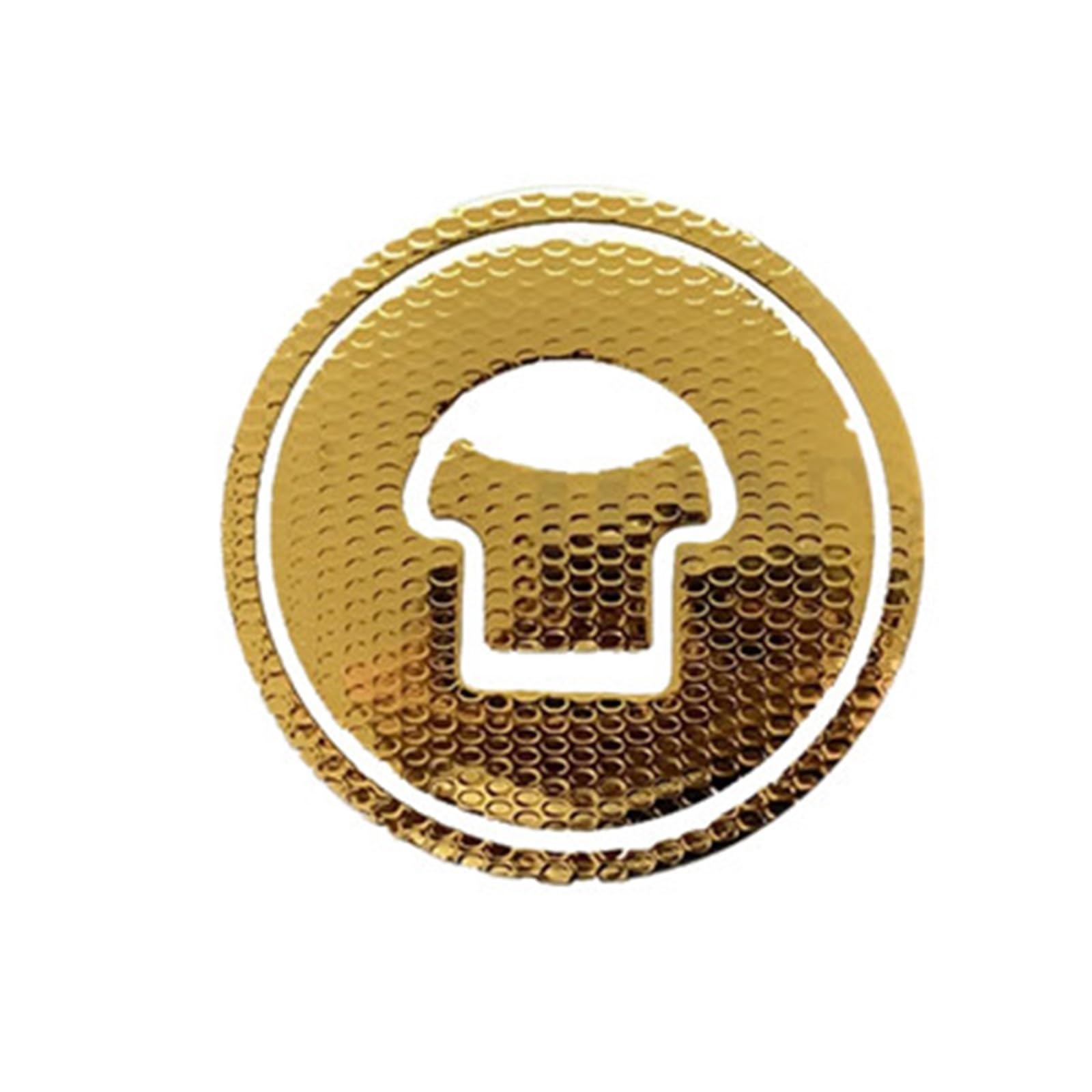 Oil Gas Tank Fuel Cap Cover Pad Sticker Guard for CBR 250R/300R/500R CB300F CB500 F/X CB1300 X4 Motorcycle Decal(Gold)
